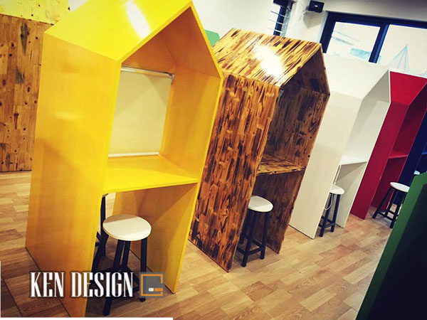 thiết kế quán cafe độc đáo